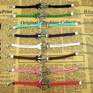 15 Colors Handmade Charm Bracelet,chain Anchor..