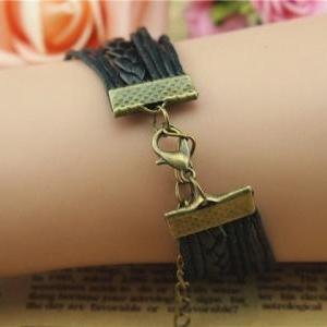 Charm Jewelry Infinity Bracelet,dragon..