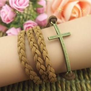 Cham Bracelet,cross Bracelet,bronze Bracelet,wax..